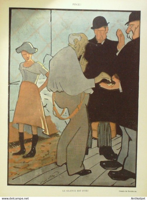 Le Rire 1905-10-21 # 142 Journal humoristique Ed.Originale Lecon d'Anatomie