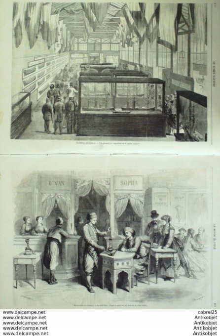 Le Monde illustré 1867 n°540 Autriche Salzbourg Turquie Suisse Geneve Italie Rome