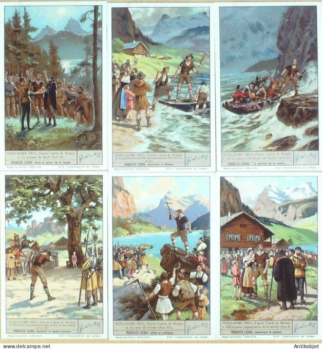 Chromo Liebig Sang 1386 Guillaume Tell (1938)