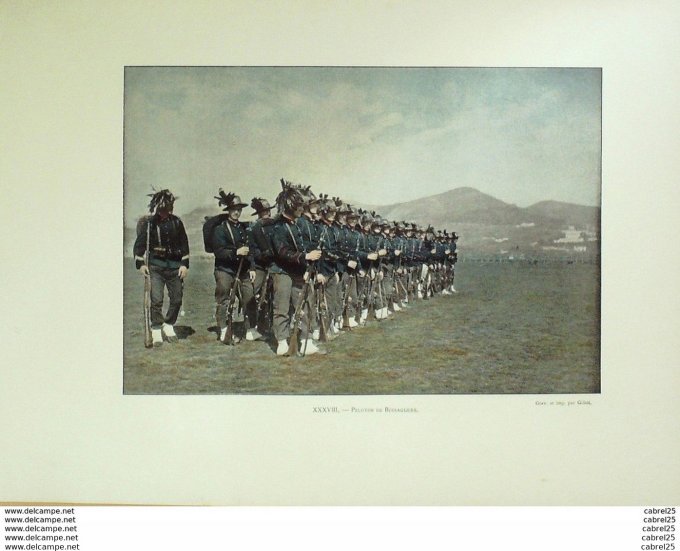 Italie Peloton de BERSAGLIERS