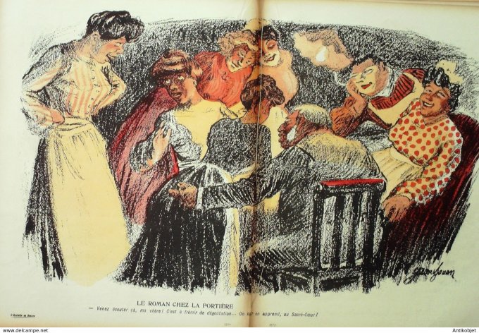 L'Assiette au beurre 1905 # 200 Le concierge Grandjouan