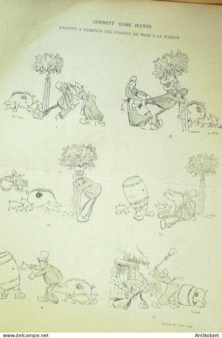 Le Rire 1907-04-27 # 221 Journal humoristique Ed.Originale Cherubins