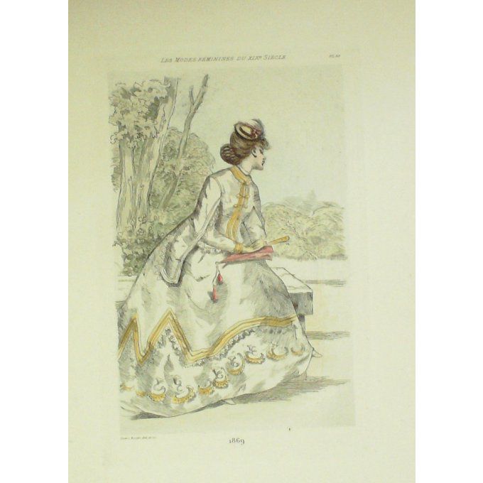 Mode Féminine époque 1869 (H.Boutet)