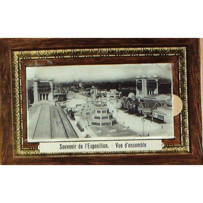 Carte Postale (système) EXPOSITION de PARIS Pavillons 10 vues 1925