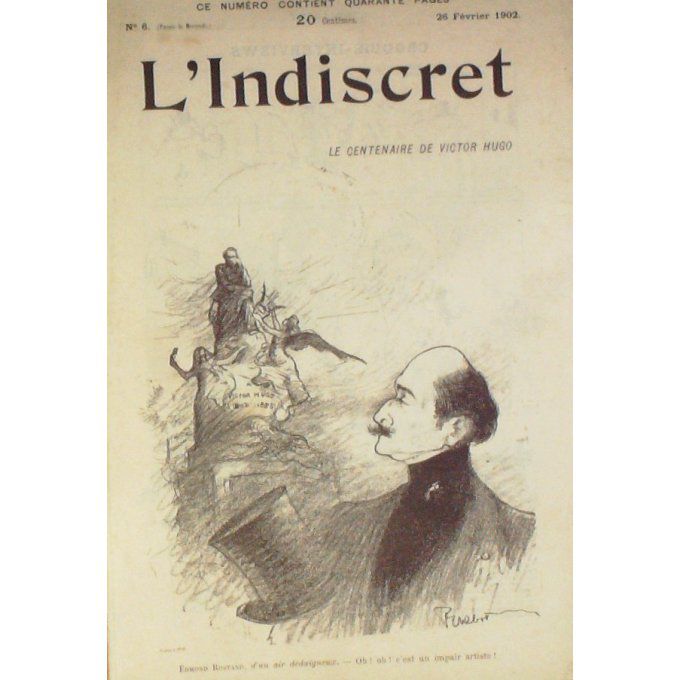 L'indiscret 1902 n° 06 VALLET CAMARA FEUILLET NEZIERE RADIGUET FAIVRE GERBAULT LOUR