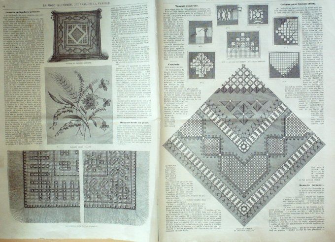 Journal Mode illustrée 1877 #  6 Chapeaux