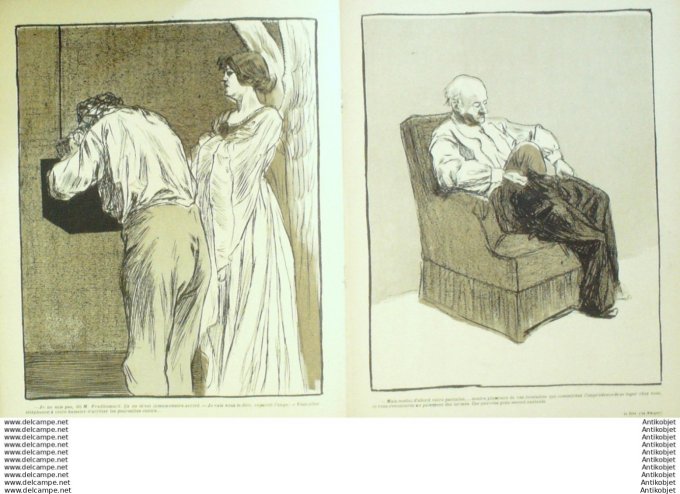 L'Assiette au beurre 1904 # 157 Le reve d'un bourgeois Vogel