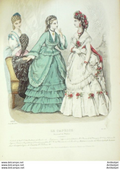 Le Caprice 1875 # 1063 (Maison Plumeul)