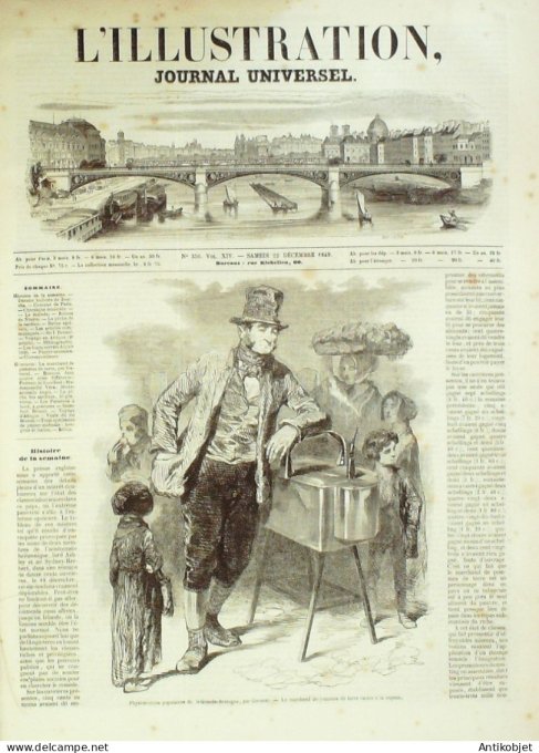 L'Illustration 1849 n°356 Côte-d'Ivoire rivière Akba roi Mouné pêche à la sardine