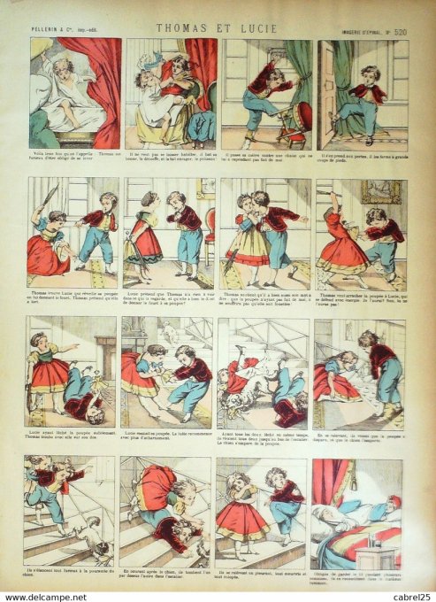 Thomas & Lucie (Pellerin d'epinal)