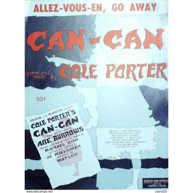 Cole Porter Can Can/Allez Vous En Go Away 1950