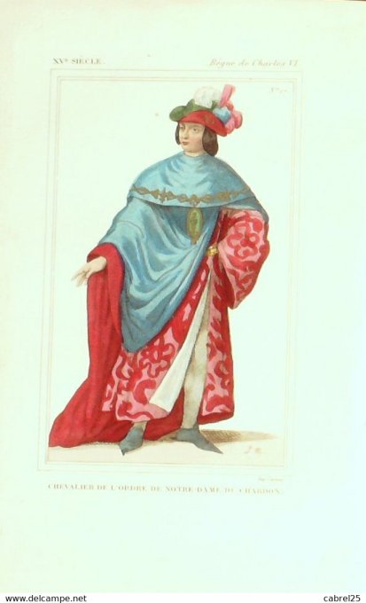 Chevalier De L'ordre Notre Dame Du Chardon 15ème 1852