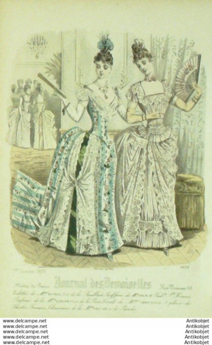 Journal de Demoiselles 1888 # 4658 (Maison Gradoz)