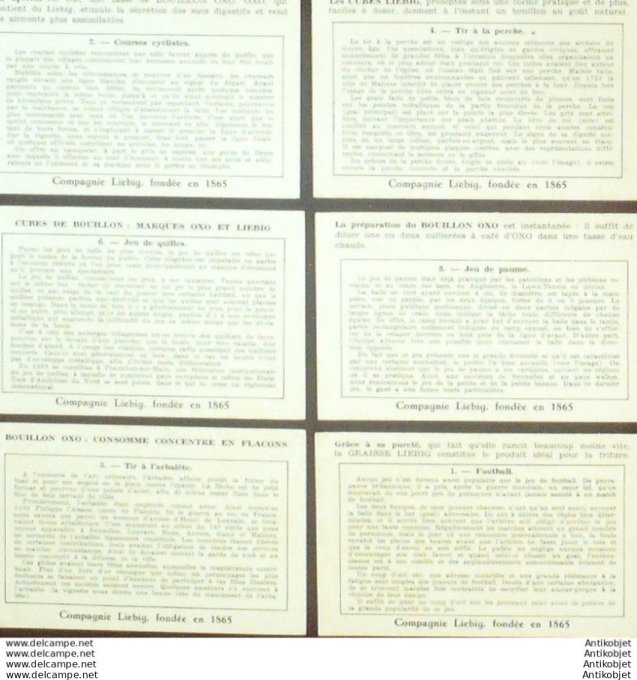 Chromo Liebig Sang 1399 Jeux populaires (1939)