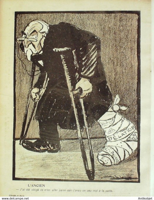 L'Assiette au beurre 1905 # 202 Bébés et Ministres Camara