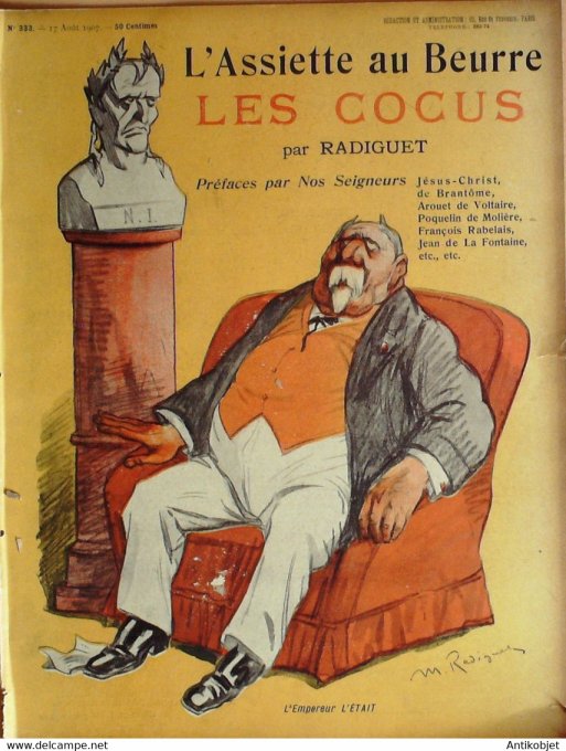 L'Assiette au beurre 1907 n°333 Les cocus Radiguet