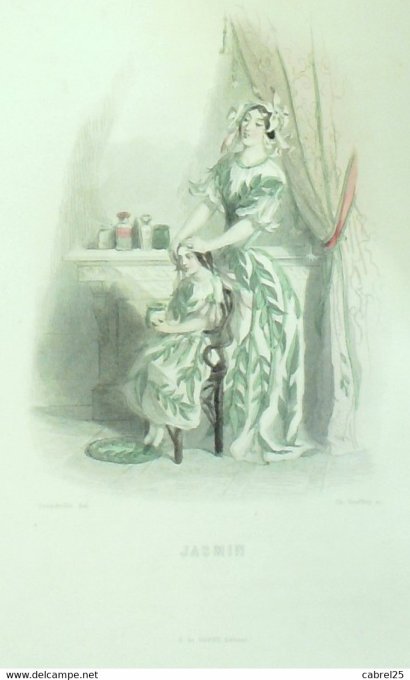 Grandville "Les Fleurs Animées" Sensitive 1847