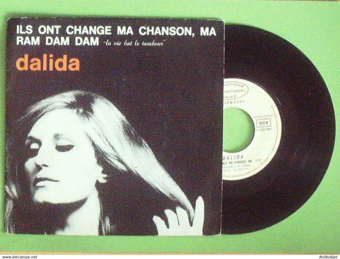 Dalida 45T SP Ils ont changé ma chanson 38970