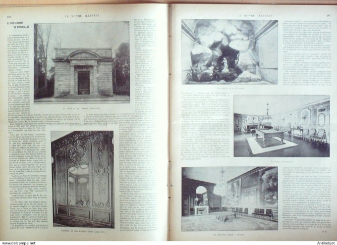 Le Monde illustré 1899 n°2229 Madagascar Anozy Ladysmith  Lombard's Kop Rambouillet (78)