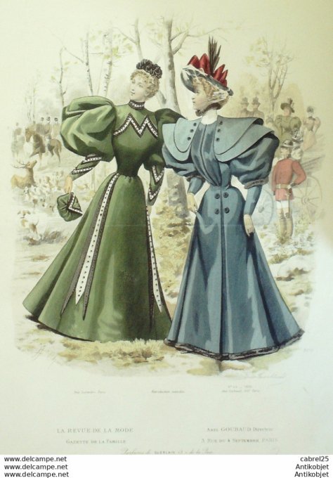 Gravure de mode Le Moniteur 1849 n°39