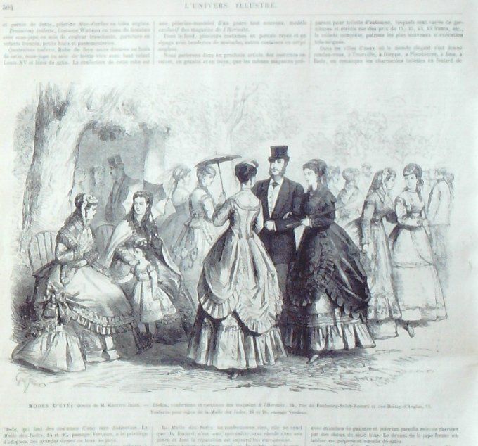 L'Univers illustré 1868 # 708 Allemagne Saxe Harrassprung Londres Brésil Rio-de-Janeiro Liège Charl 