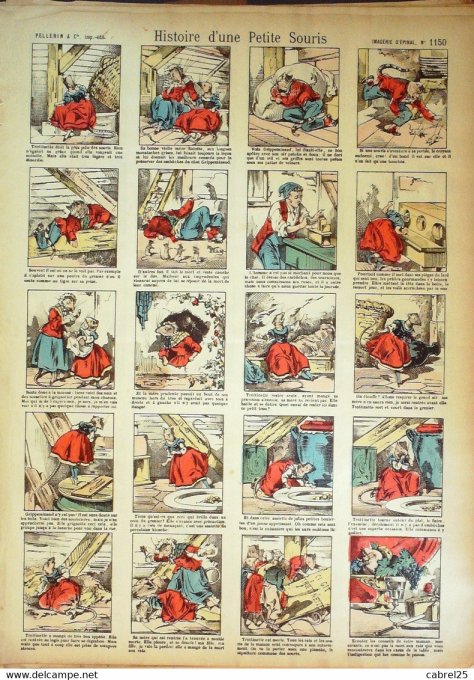 Histoire d'une Petite Souris (Pellerin d'epinal)