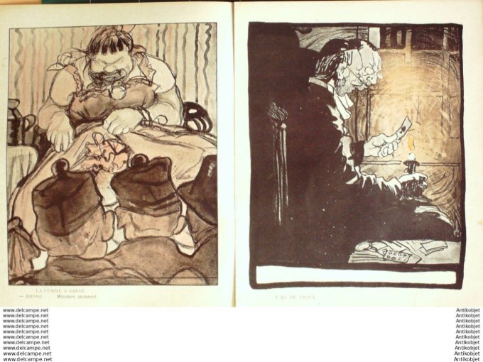 L'Assiette au beurre 1904 # 146 Les dames n'entrent pas ici Geo Dupuis