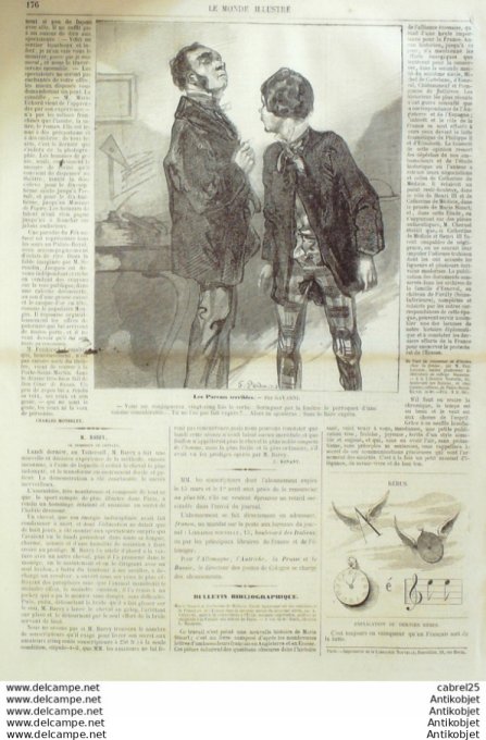 Le Monde illustré 1858 n° 48 Inde Pristna Seyssel (69) Sèten(34) Bayonne (64) Crimée Sébastopol