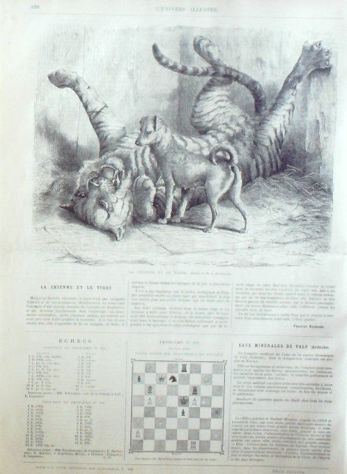 L'Univers illustré 1868 # 709 Autriche uniformes Suède Lund Caen (14) Reine Victoria 