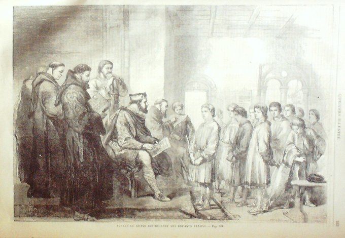 L'Univers illustré 1859 #  70 Liegnitz Musée Munitoli Chasseur de chamois Alfred le grand