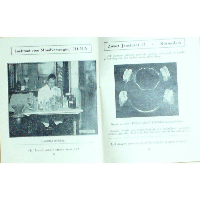 Catalogue TILMA Institut  ROTTERDAM 1935