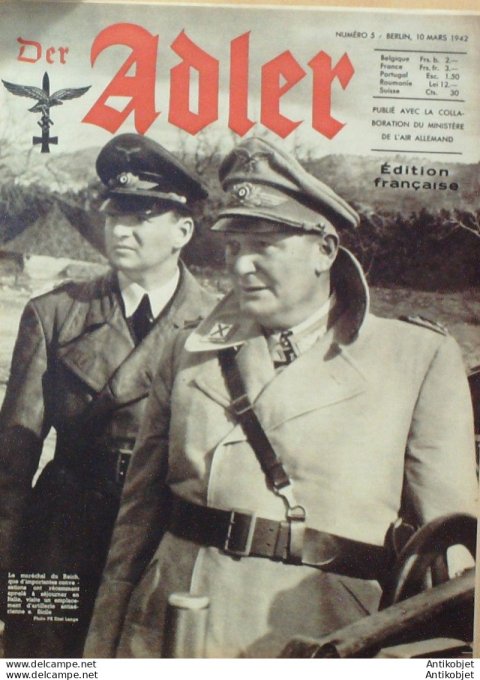 Revue Der Adler Ww2 1942 # 05