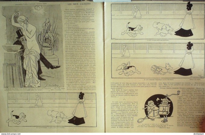 Le Rire 1902-02- 8 # 379 Journal humoristique Ed.Originale Galipettes