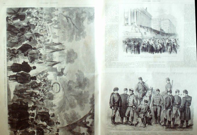 L'Univers illustré 1868 # 710 Madagascar Allemagne Constance Italie Pompéi Grenade Alhambra