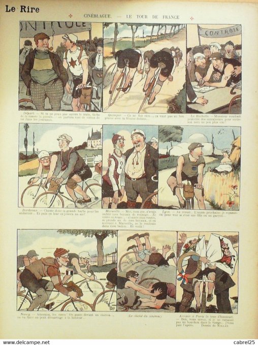 Le Rire 1914 n°596 Préjelan Nollat Genty Montassier Huard Laborde