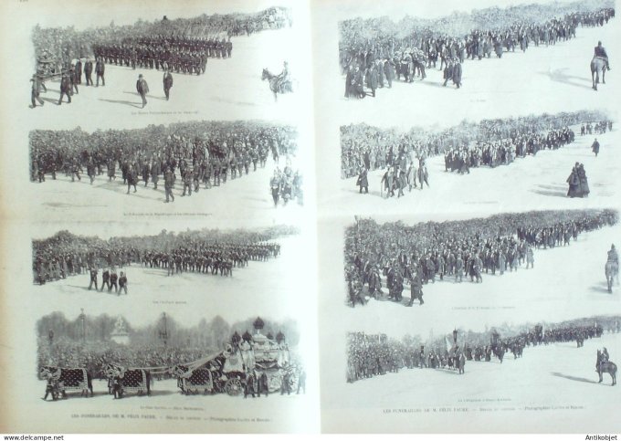 Le Monde illustré 1899 n°2187b Félix Faure casino de Monte-Carlo Pdt Loubet