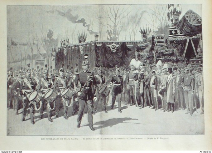 Le Monde illustré 1899 n°2187b Félix Faure casino de Monte-Carlo Pdt Loubet