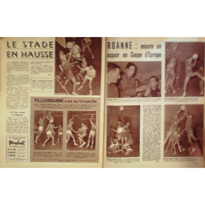 Miroir Sprint 1960 #  711 18 Jan Duvillard Domenech Lenoir Kolev Hoevenaers Fore Demu