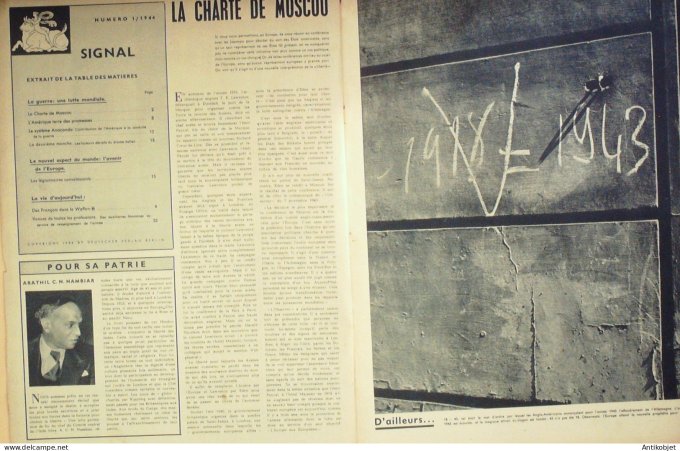 Revue Signal Ww2 1944 #  1