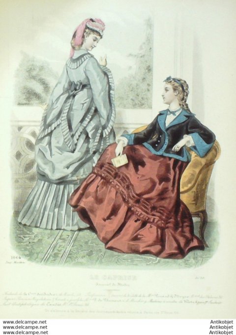Le Caprice 1875 # 1064 (Maison Plumeul)