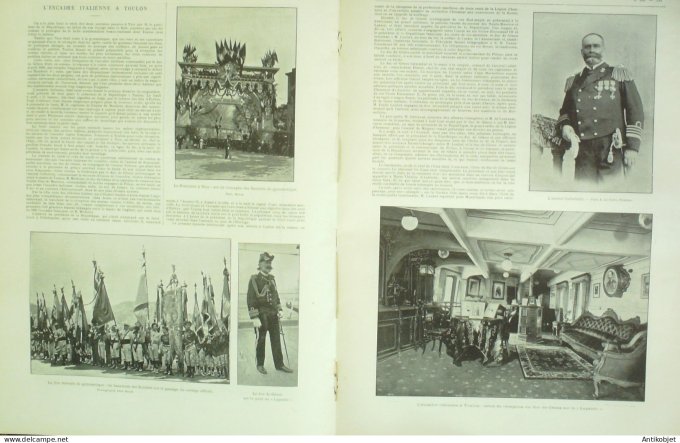 L'illustration 1901 n°3033 Toulon (83) Nice (06) Chine Si-Ling Tao Kouang Kia-King Sénégal