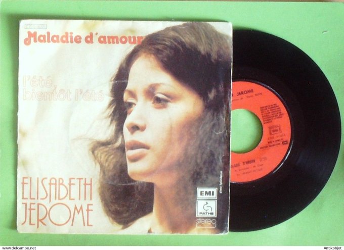 Jerome Elisabeth 45T SP Maladie d'amour 1976