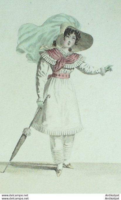 Costume Parisien 1821 # 1994 Habit de drap garçon sautoir