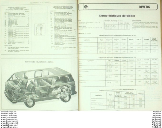 R.T Automobile Volkswagen Transporter Opel Kadett D   # 452