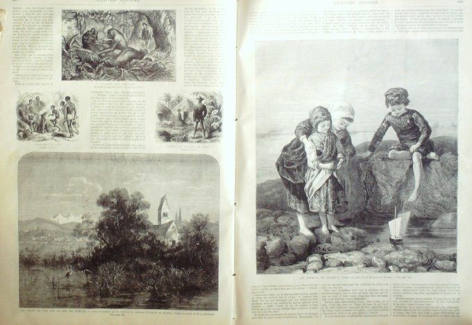 L'Univers illustré 1868 # 715 Pérou Arequipa Buckingham Transylvanie Suisse Zurich Bagnères-Luchon