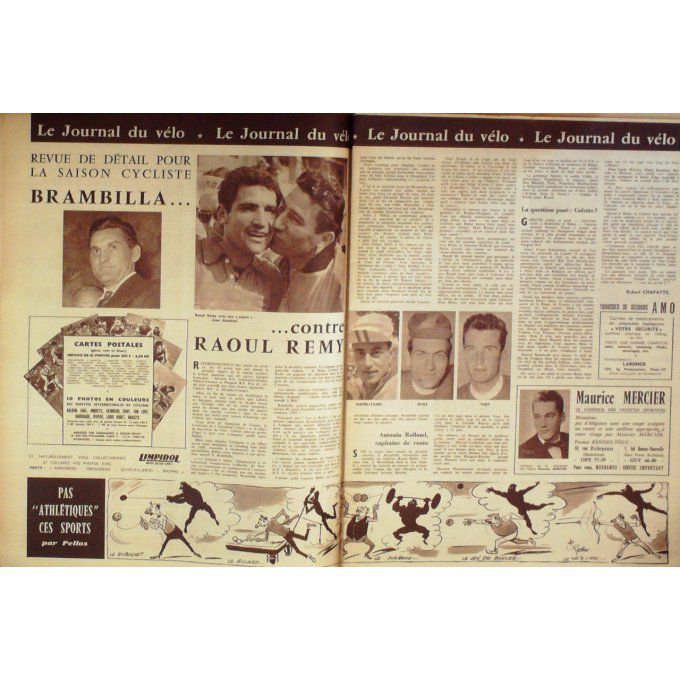 Miroir Sprint 1960 n° 715 15/2 DOUGLAS SETE ET LE RACING GARDANNE ANQUETIL RIVIERE