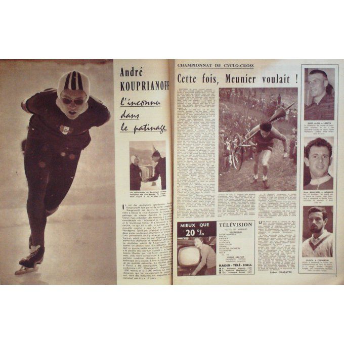 Miroir Sprint 1960 #  715 15 Fév Douglas Sete Et Le Racing Gardanne Anquetil Riviere