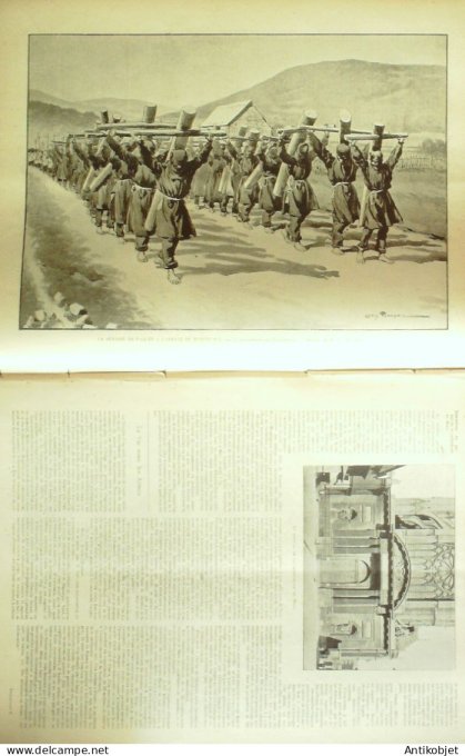 Le Monde illustré 1898 n°2142 EgypteAbydos Espagne Roncevaux Metz (57) Madagascar Raoekina