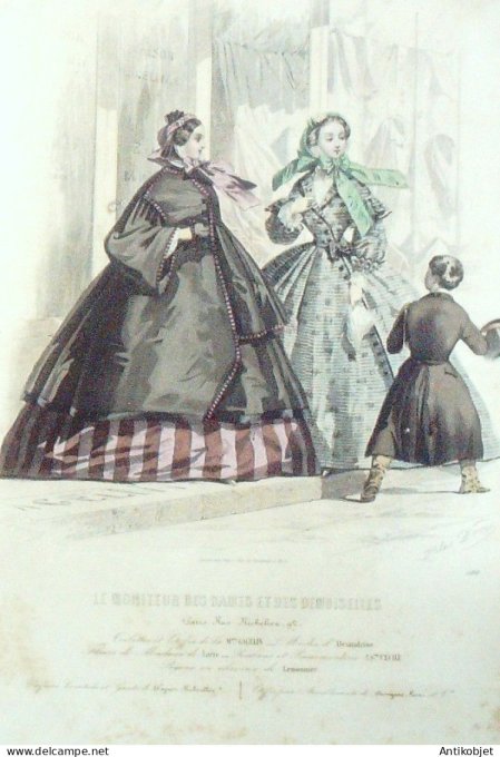 Moniteur de Dames & Demoiselles 1859 # 580 (Maison Gagelin)