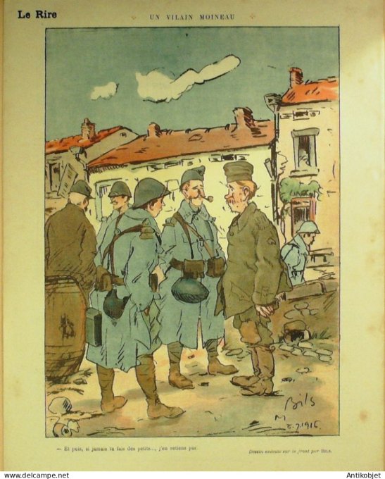 Le Rire Rouge 1916-08-26 #  93 Journal humoristique Ed.Originale Truc d'Isaac